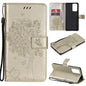 Tree & Cat Pattern Pressed Printing Horizontal Flip PU Leather Case with Holder & Card Slots & Wallet & Lanyard, For Xiaomi Redmi Note 10 4G, For Xiaomi Redmi Note 10 Pro, For Samsung Galaxy A32 4G, For Samsung Galaxy S21 FE, For Xiaomi Mi 11 Lite 5G��...