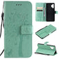 Tree & Cat Pattern Pressed Printing Horizontal Flip PU Leather Case with Holder & Card Slots & Wallet & Lanyard, For Xiaomi Redmi Note 10 4G, For Xiaomi Redmi Note 10 Pro, For Samsung Galaxy A32 4G, For Samsung Galaxy S21 FE, For Xiaomi Mi 11 Lite 5G��...
