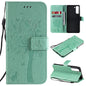 Tree & Cat Pattern Pressed Printing Horizontal Flip PU Leather Case with Holder & Card Slots & Wallet & Lanyard, For Xiaomi Redmi Note 10 4G, For Xiaomi Redmi Note 10 Pro, For Samsung Galaxy A32 4G, For Samsung Galaxy S21 FE, For Xiaomi Mi 11 Lite 5G��...