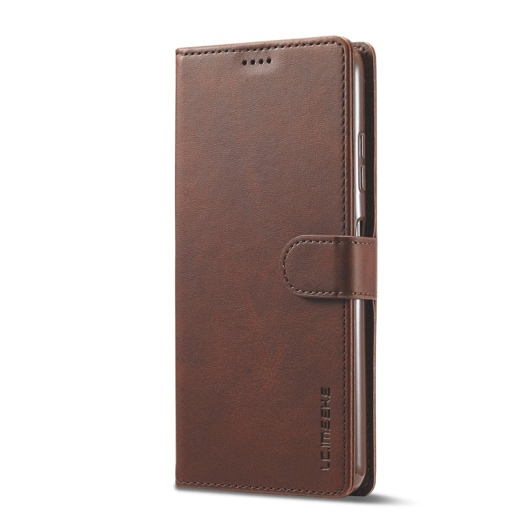 LC.IMEEKE Calf Texture Horizontal Flip Leather Case with Holder & Card Slots & Wallet, For Samsung Galaxy A22 5G