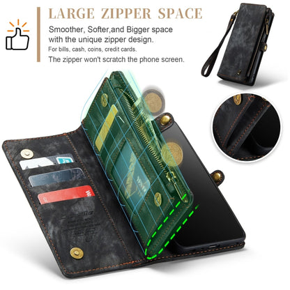 CaseMe Detachable Multifunctional Horizontal Flip Leather Case, with Card Slot & Holder & Zipper Wallet & Photo Frame, For Samsung Galaxy A12, For Samsung Galaxy A32 5G