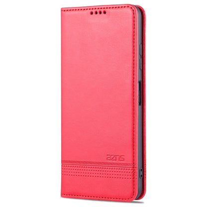 AZNS Magnetic Calf Texture Horizontal Flip Leather Case with Card Slots & Holder & Wallet, For Samsung Galaxy A22 4G, For Samsung Galaxy A22 5G