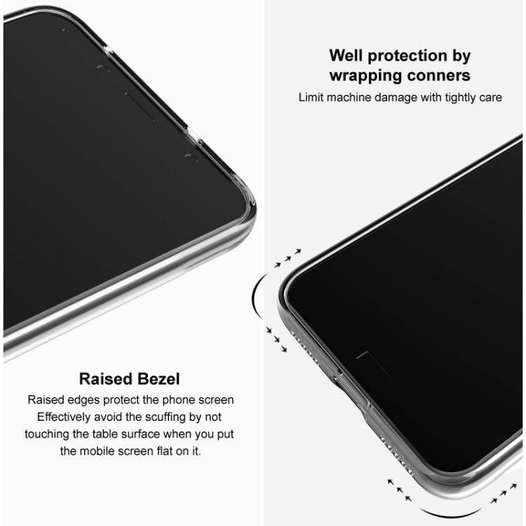 IMAK UX-5 Series Transparent Shockproof TPU Protective Case, For OnePlus Nord CE 5G, For Asus Zenfone 8 ZS590KS, For Samsung Galaxy S21 FE 5G