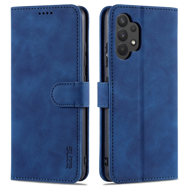 AZNS Skin Feel Calf Texture Horizontal Flip Leather Case with Card Slots & Holder & Wallet, For Samsung Galaxy A22 5G, For Samsung Galaxy A32 4G