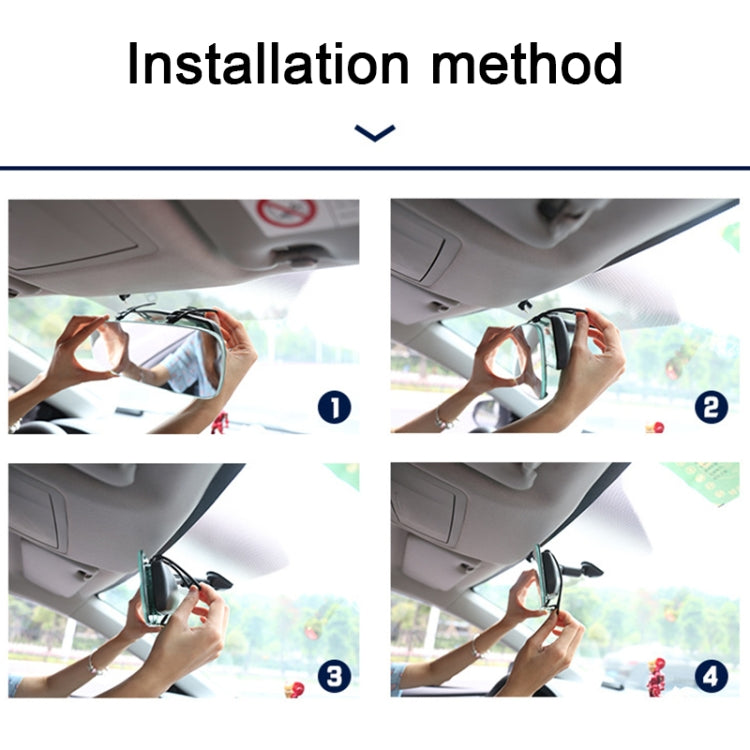 Car Rearview Retrofit Frameless Clear Large Mirror, 3R-334 Planemirror 250mm, 3R-335 Planemirror 270mm, 3R-336 Planemirror 300mm, 3R-338 Curved Mirror 270mm, 3R-339 Curved Mirror 300mm
