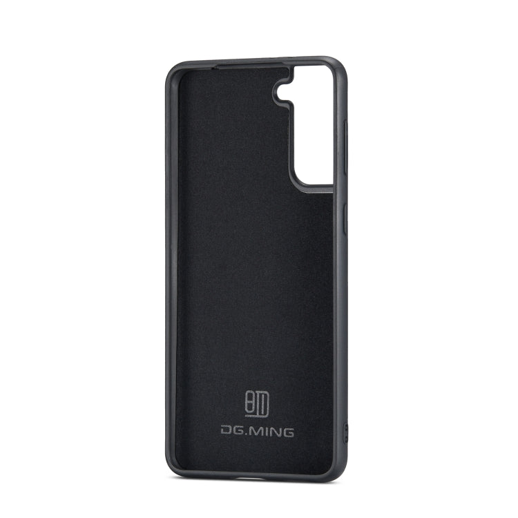 DG.MING M1 Series 3-Fold Multi Card Wallet  Back Cover Shockproof Case with Holder Function, For Samsung Galaxy A12 5G, For Samsung Galaxy A21s, For Samsung Galaxy A22 5G, For Samsung Galaxy S21, For Samsung Galaxy S21 FE, For Samsung Galaxy S21+