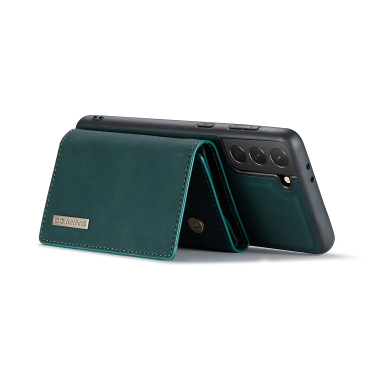 DG.MING M1 Series 3-Fold Multi Card Wallet  Back Cover Shockproof Case with Holder Function, For Samsung Galaxy A12 5G, For Samsung Galaxy A21s, For Samsung Galaxy A22 5G, For Samsung Galaxy S21, For Samsung Galaxy S21 FE, For Samsung Galaxy S21+