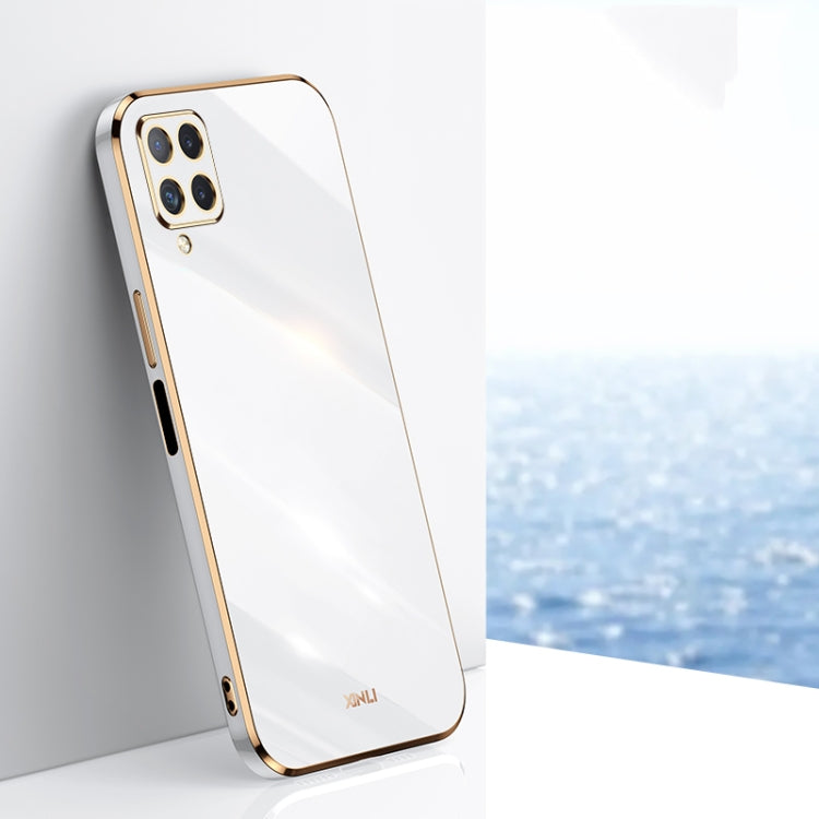 XINLI Straight Edge 6D Electroplate TPU Phone Case, For Samsung Galaxy A22 4G, For Samsung Galaxy A52 5G, For Samsung Galaxy A72 5G, For Samsung Galaxy A82 5G