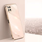 XINLI Straight Edge 6D Electroplate TPU Phone Case, For Samsung Galaxy A22 4G, For Samsung Galaxy A52 5G, For Samsung Galaxy A72 5G, For Samsung Galaxy A82 5G