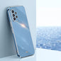 XINLI Straight Edge 6D Electroplate TPU Phone Case, For Samsung Galaxy A22 4G, For Samsung Galaxy A52 5G, For Samsung Galaxy A72 5G, For Samsung Galaxy A82 5G
