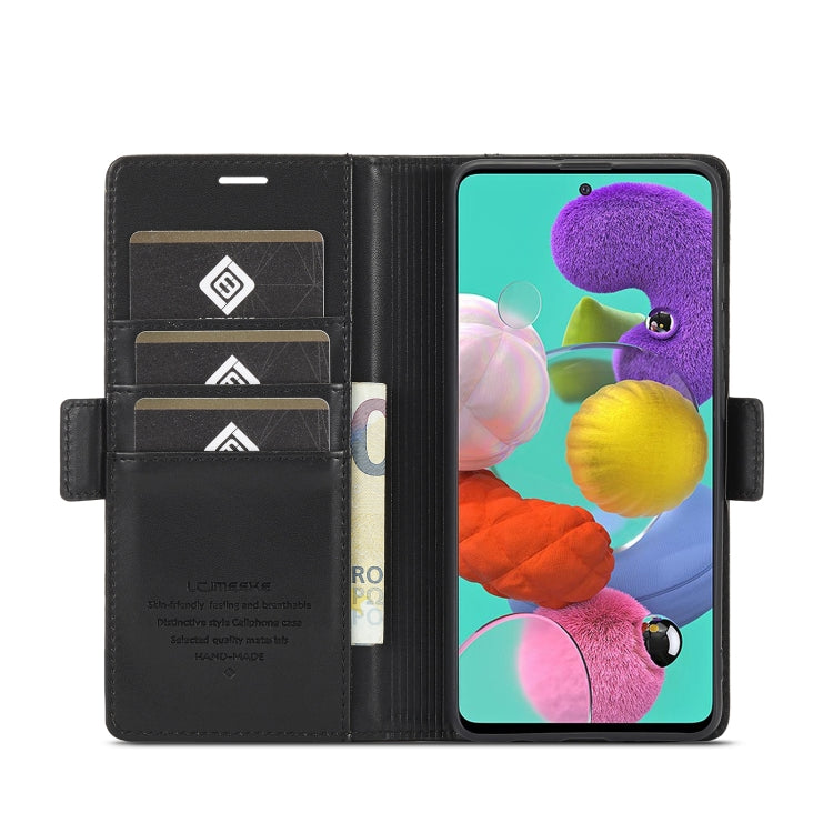 LC.IMEEKE Magnetic Buckle PU + TPU Horizontal Flip Leather Case with Holder & Card Slots & Wallet, For Samsung Galaxy A02s, For Samsung Galaxy A12, For Samsung Galaxy A22 4G, For Samsung Galaxy A22 5G, For Samsung Galaxy A32 5G�������������������������...