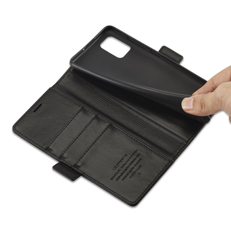 LC.IMEEKE Magnetic Buckle PU + TPU Horizontal Flip Leather Case with Holder & Card Slots & Wallet, For Samsung Galaxy A02s, For Samsung Galaxy A12, For Samsung Galaxy A22 4G, For Samsung Galaxy A22 5G, For Samsung Galaxy A32 5G�������������������������...