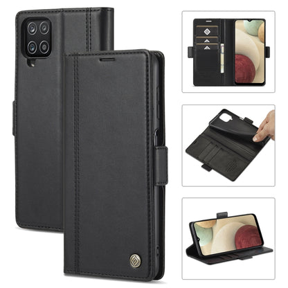 LC.IMEEKE Magnetic Buckle PU + TPU Horizontal Flip Leather Case with Holder & Card Slots & Wallet, For Samsung Galaxy A02s, For Samsung Galaxy A12, For Samsung Galaxy A22 4G, For Samsung Galaxy A22 5G, For Samsung Galaxy A32 5G�������������������������...