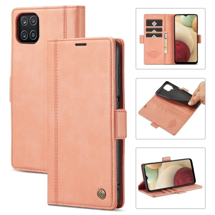 LC.IMEEKE Magnetic Buckle PU + TPU Horizontal Flip Leather Case with Holder & Card Slots & Wallet, For Samsung Galaxy A02s, For Samsung Galaxy A12, For Samsung Galaxy A22 4G, For Samsung Galaxy A22 5G, For Samsung Galaxy A32 5G�������������������������...