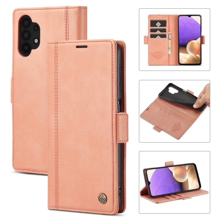 LC.IMEEKE Magnetic Buckle PU + TPU Horizontal Flip Leather Case with Holder & Card Slots & Wallet, For Samsung Galaxy A02s, For Samsung Galaxy A12, For Samsung Galaxy A22 4G, For Samsung Galaxy A22 5G, For Samsung Galaxy A32 5G�������������������������...