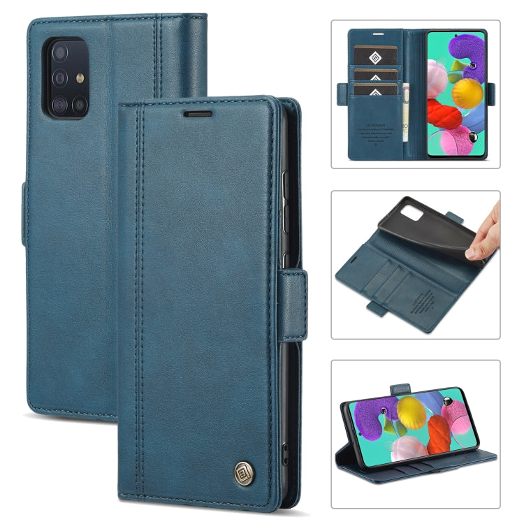 LC.IMEEKE Magnetic Buckle PU + TPU Horizontal Flip Leather Case with Holder & Card Slots & Wallet, For Samsung Galaxy A02s, For Samsung Galaxy A12, For Samsung Galaxy A22 4G, For Samsung Galaxy A22 5G, For Samsung Galaxy A32 5G�������������������������...