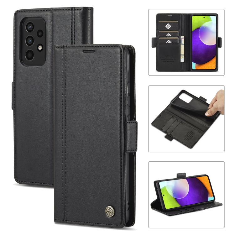 LC.IMEEKE Magnetic Buckle PU + TPU Horizontal Flip Leather Case with Holder & Card Slots & Wallet, For Samsung Galaxy A02s, For Samsung Galaxy A12, For Samsung Galaxy A22 4G, For Samsung Galaxy A22 5G, For Samsung Galaxy A32 5G�������������������������...
