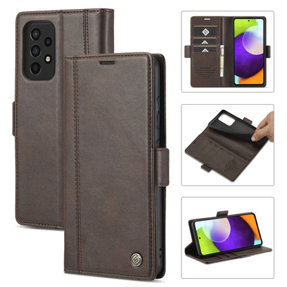 LC.IMEEKE Magnetic Buckle PU + TPU Horizontal Flip Leather Case with Holder & Card Slots & Wallet, For Samsung Galaxy A02s, For Samsung Galaxy A12, For Samsung Galaxy A22 4G, For Samsung Galaxy A22 5G, For Samsung Galaxy A32 5G�������������������������...