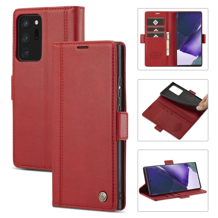 LC.IMEEKE Magnetic Buckle PU + TPU Horizontal Flip Leather Case with Holder & Card Slots & Wallet, For Samsung Galaxy A02s, For Samsung Galaxy A12, For Samsung Galaxy A22 4G, For Samsung Galaxy A22 5G, For Samsung Galaxy A32 5G�������������������������...