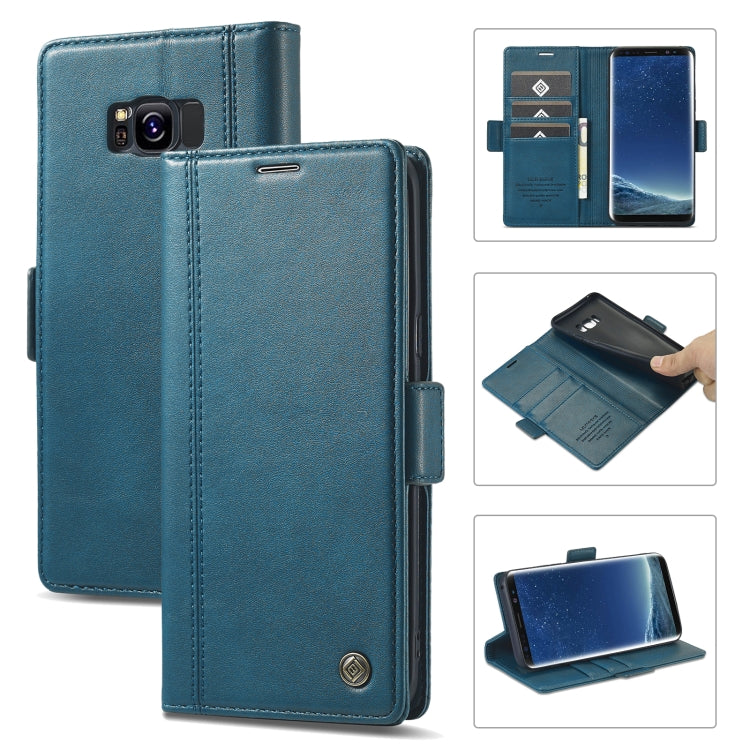LC.IMEEKE Magnetic Buckle PU + TPU Horizontal Flip Leather Case with Holder & Card Slots & Wallet, For Samsung Galaxy A02s, For Samsung Galaxy A12, For Samsung Galaxy A22 4G, For Samsung Galaxy A22 5G, For Samsung Galaxy A32 5G�������������������������...