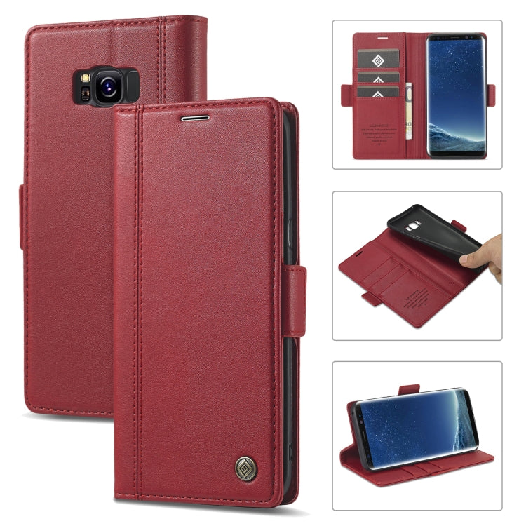 LC.IMEEKE Magnetic Buckle PU + TPU Horizontal Flip Leather Case with Holder & Card Slots & Wallet, For Samsung Galaxy A02s, For Samsung Galaxy A12, For Samsung Galaxy A22 4G, For Samsung Galaxy A22 5G, For Samsung Galaxy A32 5G�������������������������...