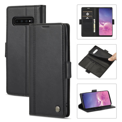 LC.IMEEKE Magnetic Buckle PU + TPU Horizontal Flip Leather Case with Holder & Card Slots & Wallet, For Samsung Galaxy A02s, For Samsung Galaxy A12, For Samsung Galaxy A22 4G, For Samsung Galaxy A22 5G, For Samsung Galaxy A32 5G�������������������������...
