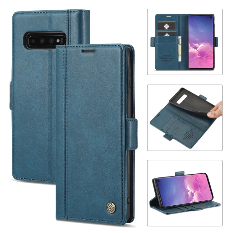 LC.IMEEKE Magnetic Buckle PU + TPU Horizontal Flip Leather Case with Holder & Card Slots & Wallet, For Samsung Galaxy A02s, For Samsung Galaxy A12, For Samsung Galaxy A22 4G, For Samsung Galaxy A22 5G, For Samsung Galaxy A32 5G�������������������������...