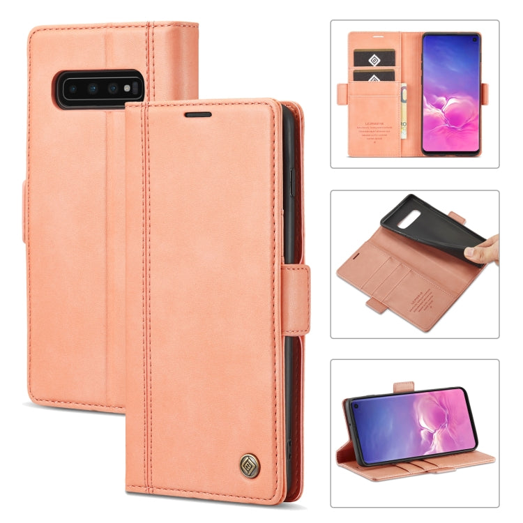 LC.IMEEKE Magnetic Buckle PU + TPU Horizontal Flip Leather Case with Holder & Card Slots & Wallet, For Samsung Galaxy A02s, For Samsung Galaxy A12, For Samsung Galaxy A22 4G, For Samsung Galaxy A22 5G, For Samsung Galaxy A32 5G�������������������������...