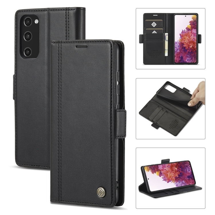 LC.IMEEKE Magnetic Buckle PU + TPU Horizontal Flip Leather Case with Holder & Card Slots & Wallet, For Samsung Galaxy A02s, For Samsung Galaxy A12, For Samsung Galaxy A22 4G, For Samsung Galaxy A22 5G, For Samsung Galaxy A32 5G�������������������������...