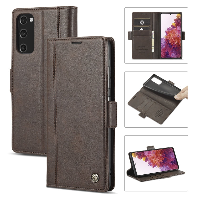 LC.IMEEKE Magnetic Buckle PU + TPU Horizontal Flip Leather Case with Holder & Card Slots & Wallet, For Samsung Galaxy A02s, For Samsung Galaxy A12, For Samsung Galaxy A22 4G, For Samsung Galaxy A22 5G, For Samsung Galaxy A32 5G�������������������������...