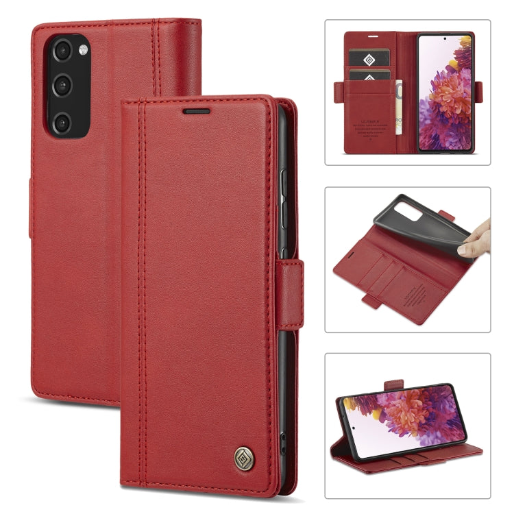 LC.IMEEKE Magnetic Buckle PU + TPU Horizontal Flip Leather Case with Holder & Card Slots & Wallet, For Samsung Galaxy A02s, For Samsung Galaxy A12, For Samsung Galaxy A22 4G, For Samsung Galaxy A22 5G, For Samsung Galaxy A32 5G�������������������������...