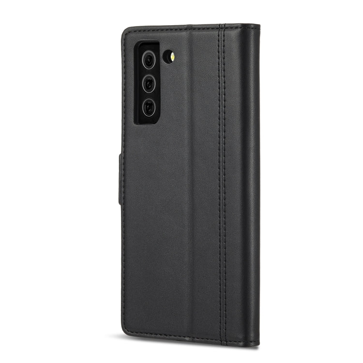 LC.IMEEKE Magnetic Buckle PU + TPU Horizontal Flip Leather Case with Holder & Card Slots & Wallet, For Samsung Galaxy S21 5G, For Samsung Galaxy S21+ 5G, For Samsung Galaxy S21 FE 5G