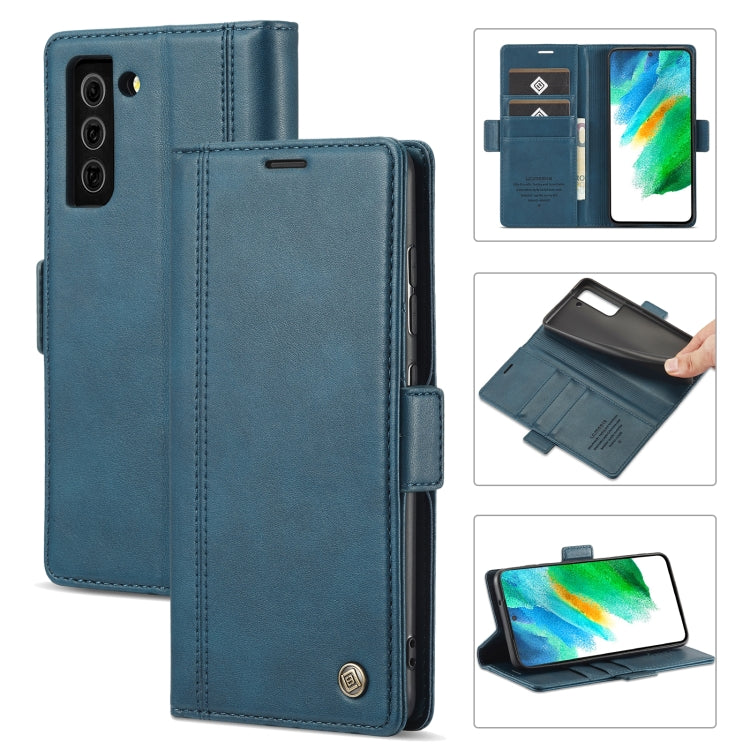 LC.IMEEKE Magnetic Buckle PU + TPU Horizontal Flip Leather Case with Holder & Card Slots & Wallet, For Samsung Galaxy S21 5G, For Samsung Galaxy S21+ 5G, For Samsung Galaxy S21 FE 5G