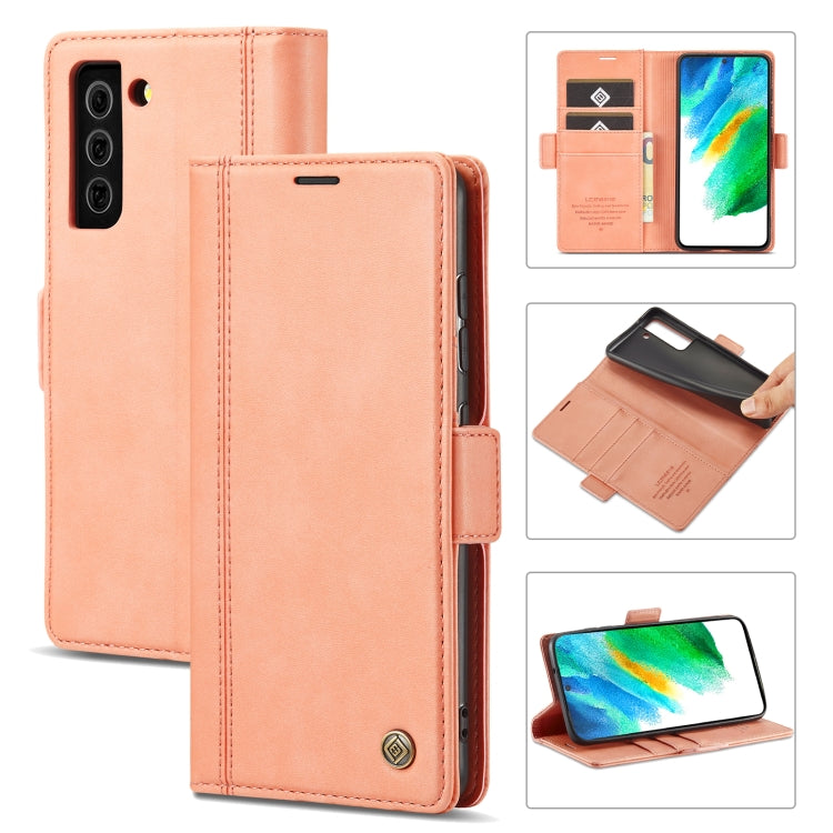 LC.IMEEKE Magnetic Buckle PU + TPU Horizontal Flip Leather Case with Holder & Card Slots & Wallet, For Samsung Galaxy S21 5G, For Samsung Galaxy S21+ 5G, For Samsung Galaxy S21 FE 5G
