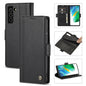 LC.IMEEKE Magnetic Buckle PU + TPU Horizontal Flip Leather Case with Holder & Card Slots & Wallet, For Samsung Galaxy S21 5G, For Samsung Galaxy S21+ 5G, For Samsung Galaxy S21 FE 5G
