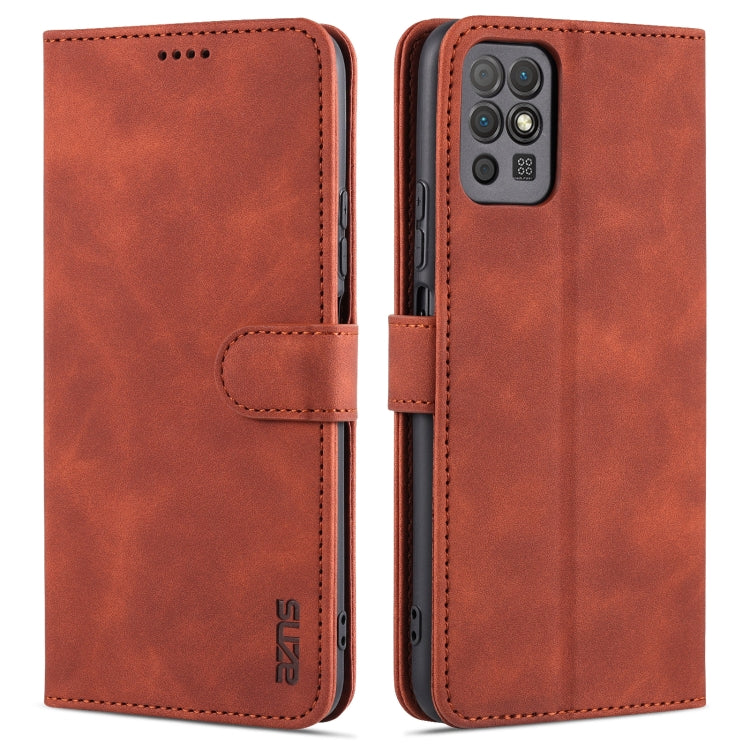 AZNS Skin Feel Calf Texture Horizontal Flip Leather Case with Card Slots & Holder & Wallet, For Honor Play 5T Youth, For Samsung Galaxy A22 4G, For Samsung Galaxy A32 5G, For Samsung Galaxy A42 5G, For Samsung Galaxy A82 5G