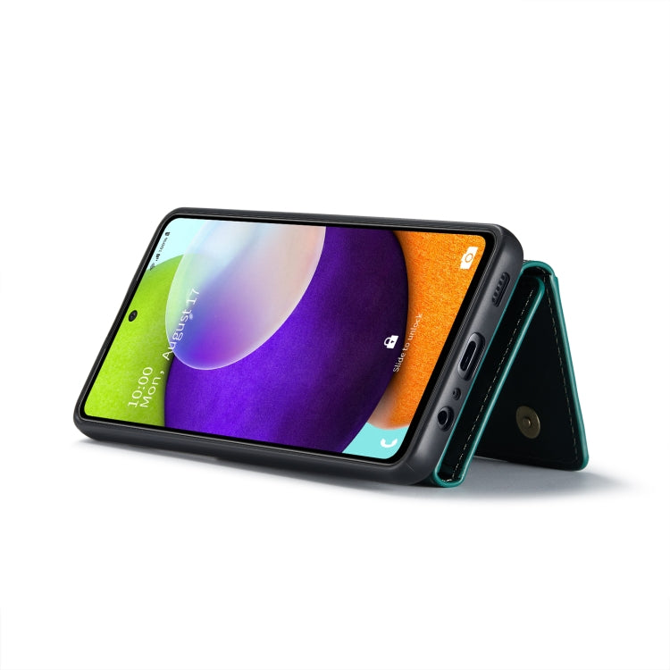 DG.MING M2 Series 3-Fold Multi Card Bag + Magnetic Back Cover Shockproof Case with Wallet & Holder Function, For Samsung Galaxy A02s, For Samsung Galaxy A32 5G, For Samsung Galaxy A42 5G, For Samsung Galaxy A52 5G / 4G, For Samsung Galaxy A72 5G / 4G��...