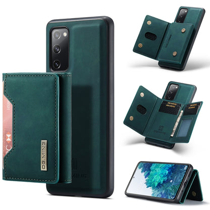 DG.MING M2 Series 3-Fold Multi Card Bag + Magnetic Back Cover Shockproof Case with Wallet & Holder Function, For Samsung Galaxy A02s, For Samsung Galaxy A32 5G, For Samsung Galaxy A42 5G, For Samsung Galaxy A52 5G / 4G, For Samsung Galaxy A72 5G / 4G��...