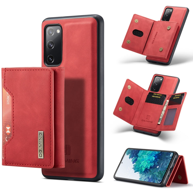 DG.MING M2 Series 3-Fold Multi Card Bag + Magnetic Back Cover Shockproof Case with Wallet & Holder Function, For Samsung Galaxy A02s, For Samsung Galaxy A32 5G, For Samsung Galaxy A42 5G, For Samsung Galaxy A52 5G / 4G, For Samsung Galaxy A72 5G / 4G��...