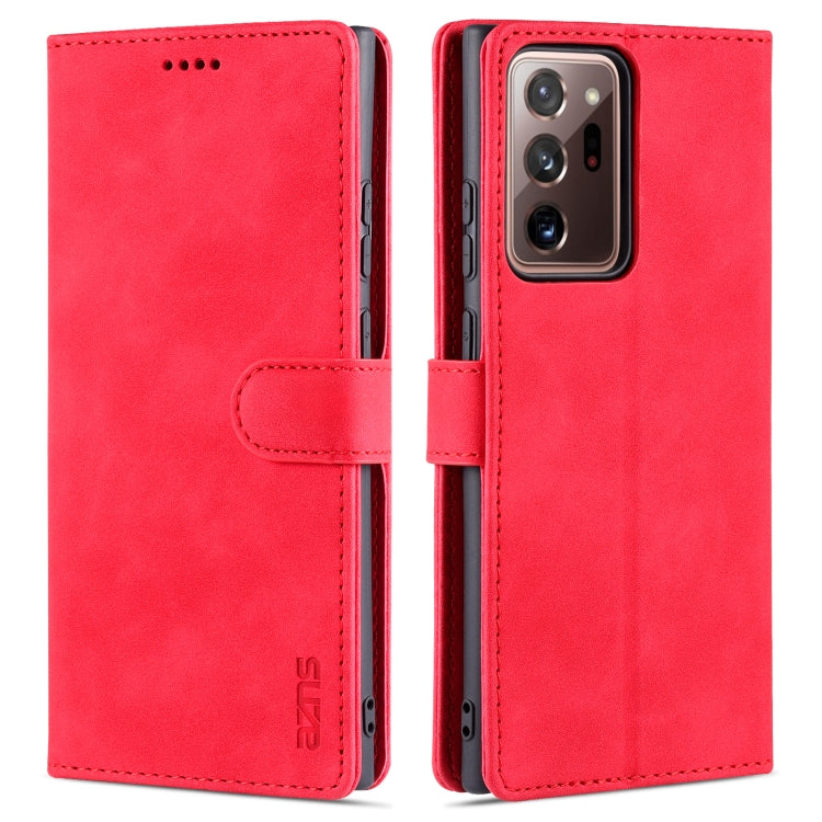 AZNS Skin Feel Calf Texture Horizontal Flip Leather Case with Card Slots & Holder & Wallet, For Samsung Galaxy M62 / F62, For Samsung Galaxy Note10+, For Samsung Galaxy Note20, For Samsung Galaxy Note20 Ultra, For Samsung Galaxy S21 5G�����������������...