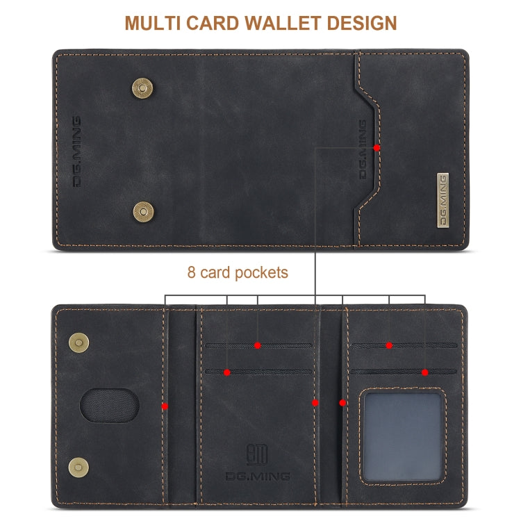 DG.MING M2 Series 3-Fold Multi Card Bag Back Cover Shockproof Case with Wallet & Holder Function, For Samsung Galaxy S20 Ultra, For Samsung Galaxy S20+
