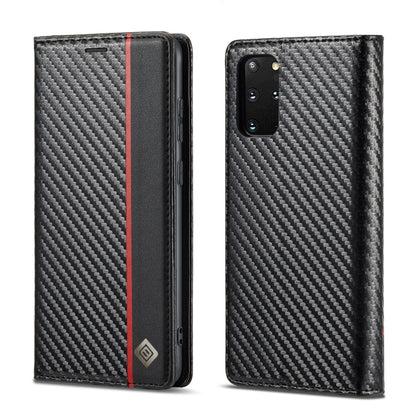 LC.IMEEKE Carbon Fiber PU + TPU Horizontal Flip Leather Case with Holder & Card Slot & Wallet, For Samsung Galaxy A12 5G, For Samsung Galaxy A22 4G, For Samsung Galaxy A22 5G, For Samsung Galaxy A32 4G, For Samsung Galaxy A51 4G / M40s�����������������...