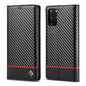 LC.IMEEKE Carbon Fiber PU + TPU Horizontal Flip Leather Case with Holder & Card Slot & Wallet, For Samsung Galaxy A12 5G, For Samsung Galaxy A22 4G, For Samsung Galaxy A22 5G, For Samsung Galaxy A32 4G, For Samsung Galaxy A51 4G / M40s�����������������...
