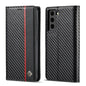 LC.IMEEKE Carbon Fiber PU + TPU Horizontal Flip Leather Case with Holder & Card Slot & Wallet, For Samsung Galaxy A12 5G, For Samsung Galaxy A22 4G, For Samsung Galaxy A22 5G, For Samsung Galaxy A32 4G, For Samsung Galaxy A51 4G / M40s�����������������...