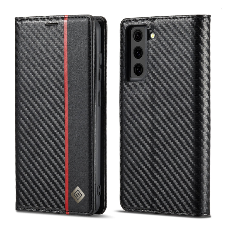 LC.IMEEKE Carbon Fiber PU + TPU Horizontal Flip Leather Case with Holder & Card Slot & Wallet, For Samsung Galaxy A12 5G, For Samsung Galaxy A22 4G, For Samsung Galaxy A22 5G, For Samsung Galaxy A32 4G, For Samsung Galaxy A51 4G / M40s�����������������...