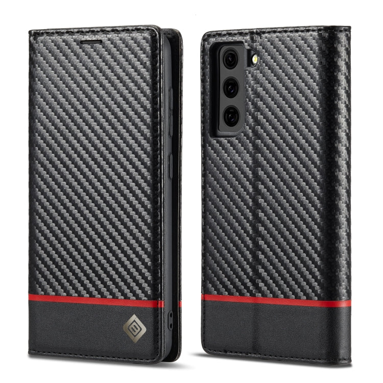 LC.IMEEKE Carbon Fiber PU + TPU Horizontal Flip Leather Case with Holder & Card Slot & Wallet, For Samsung Galaxy A12 5G, For Samsung Galaxy A22 4G, For Samsung Galaxy A22 5G, For Samsung Galaxy A32 4G, For Samsung Galaxy A51 4G / M40s�����������������...