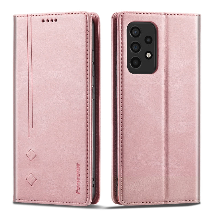 Forwenw F2 Series Magnetic Horizontal Flip Leather Case with Holder & Card Slots & Wallet, For Samsung Galaxy A52 5G, For Samsung Galaxy Note20 Ultra, For Samsung Galaxy S8, For Samsung Galaxy S8+, For Samsung Galaxy S9, For Samsung Galaxy S9+
