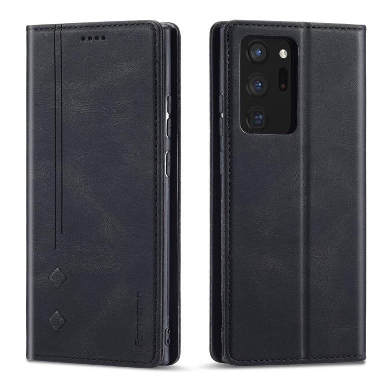Forwenw F2 Series Magnetic Horizontal Flip Leather Case with Holder & Card Slots & Wallet, For Samsung Galaxy A52 5G, For Samsung Galaxy Note20 Ultra, For Samsung Galaxy S8, For Samsung Galaxy S8+, For Samsung Galaxy S9, For Samsung Galaxy S9+