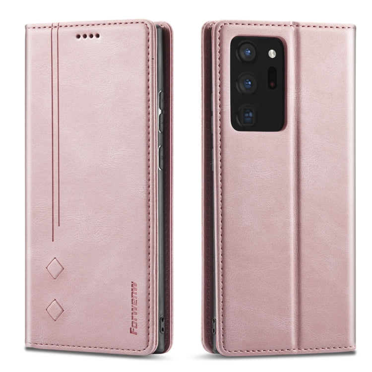 Forwenw F2 Series Magnetic Horizontal Flip Leather Case with Holder & Card Slots & Wallet, For Samsung Galaxy A52 5G, For Samsung Galaxy Note20 Ultra, For Samsung Galaxy S8, For Samsung Galaxy S8+, For Samsung Galaxy S9, For Samsung Galaxy S9+