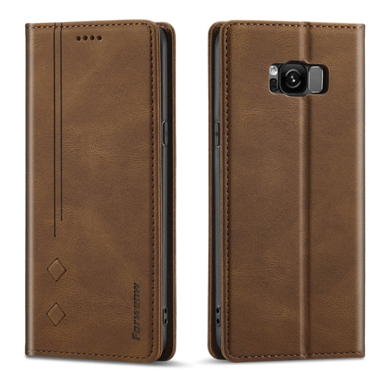 Forwenw F2 Series Magnetic Horizontal Flip Leather Case with Holder & Card Slots & Wallet, For Samsung Galaxy A52 5G, For Samsung Galaxy Note20 Ultra, For Samsung Galaxy S8, For Samsung Galaxy S8+, For Samsung Galaxy S9, For Samsung Galaxy S9+